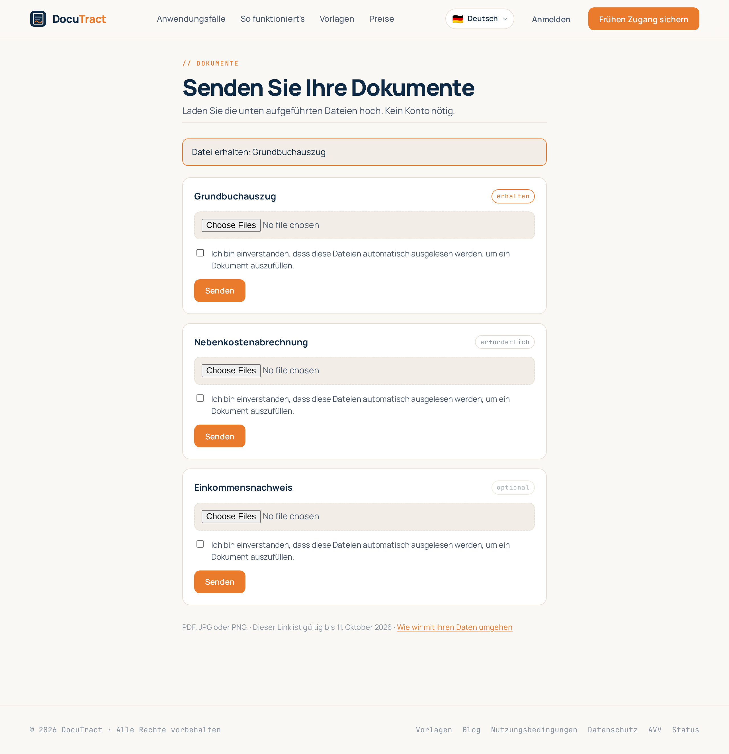 Einen Link senden, statt Dateien hinterherzulaufen